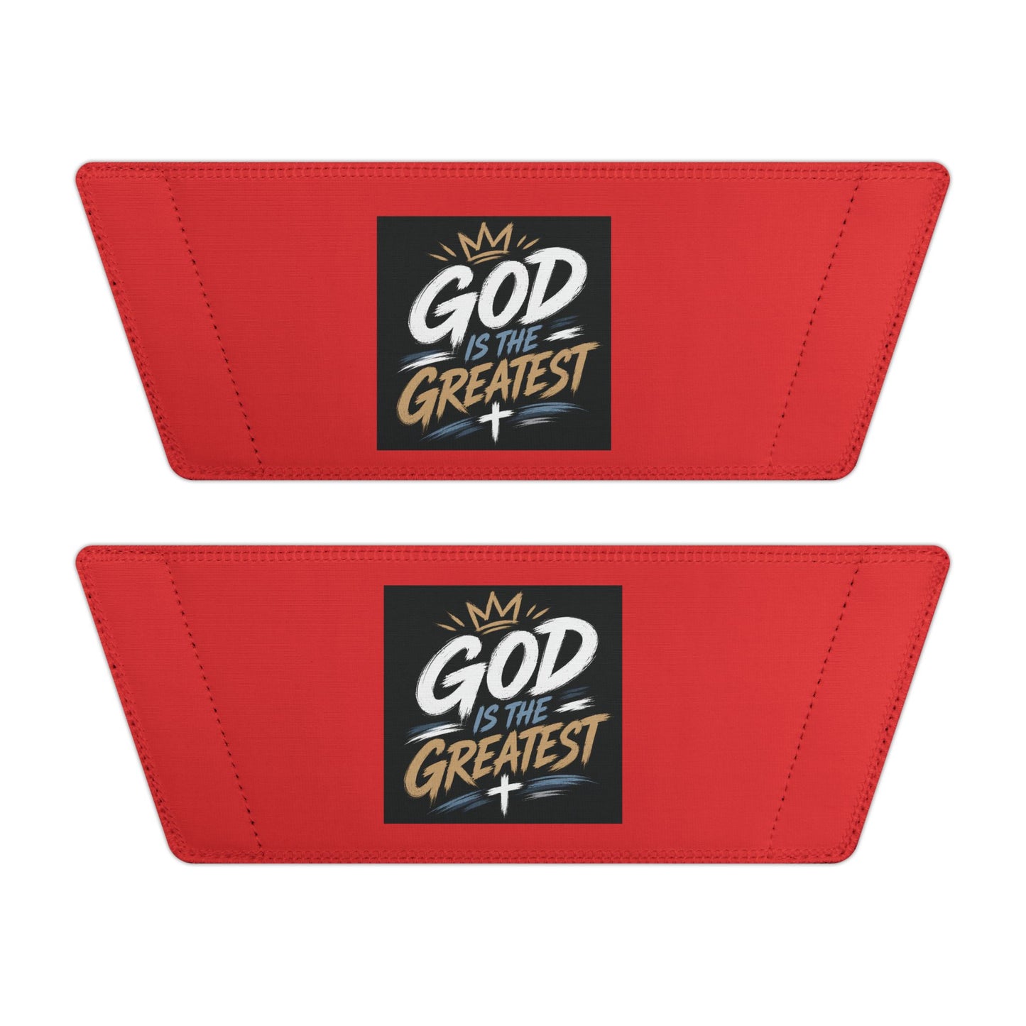God Is The Greatest Slide Sandals — Removable Strap Men's Religious Beach Slides