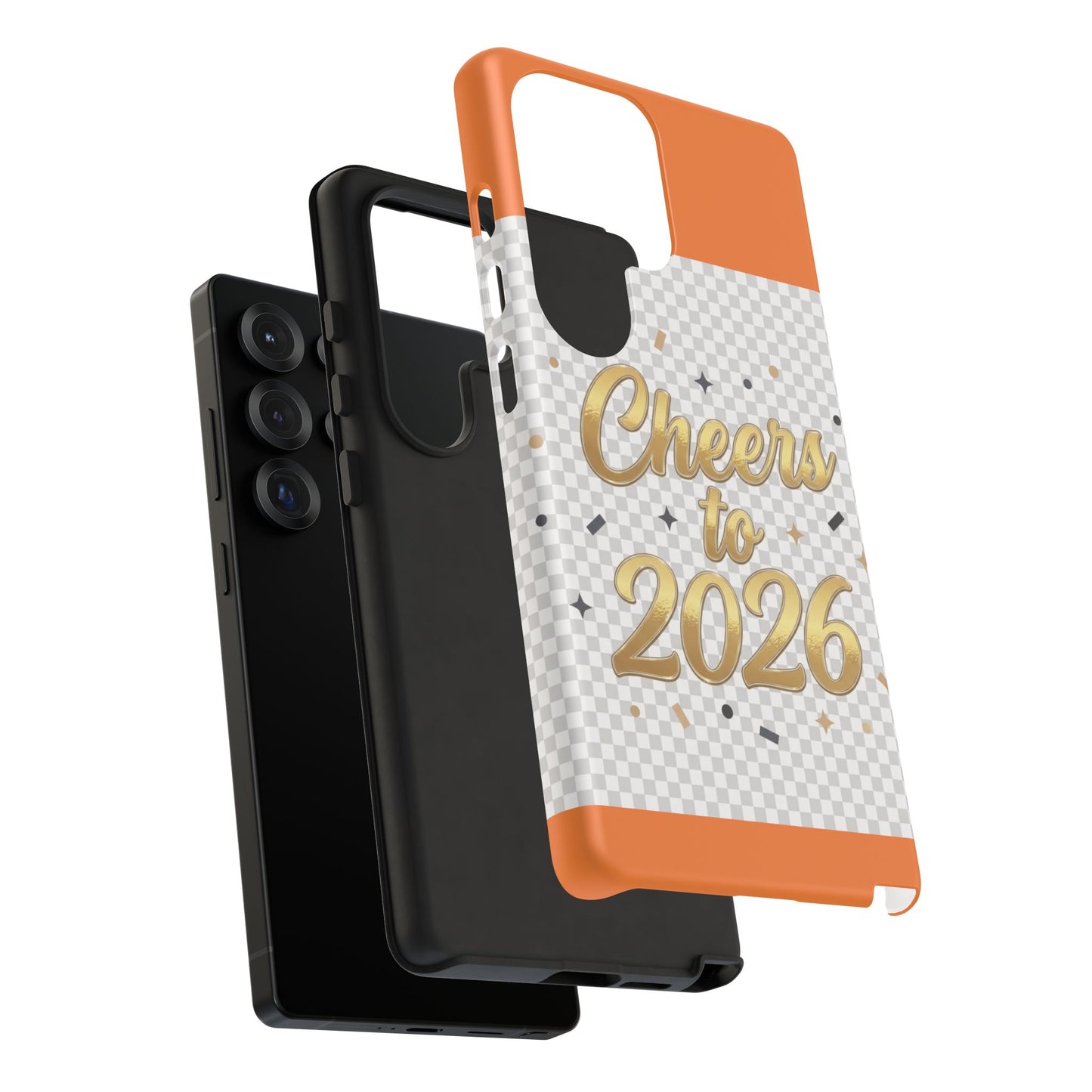 Cheers to 2026 Phone Case — New Year Celebration Protective Case