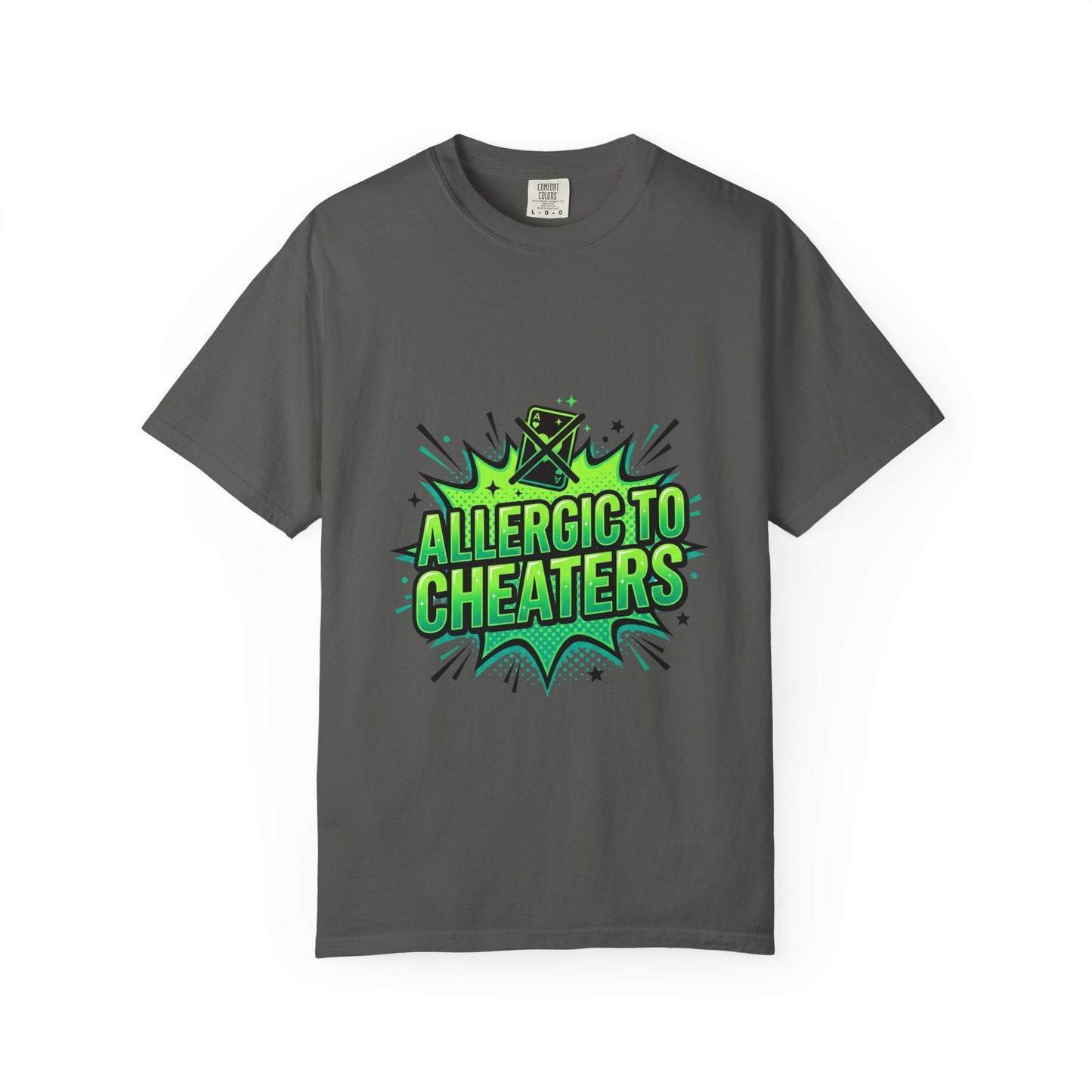 Allergic to Cheaters T-Shirt  Funny Relationship Humor Graphic Tee