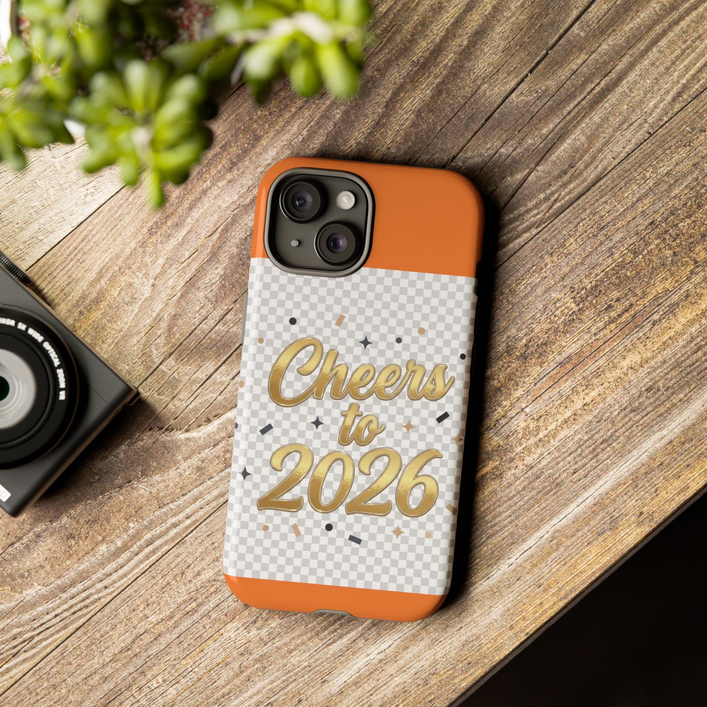Cheers to 2026 Phone Case — New Year Celebration Protective Case