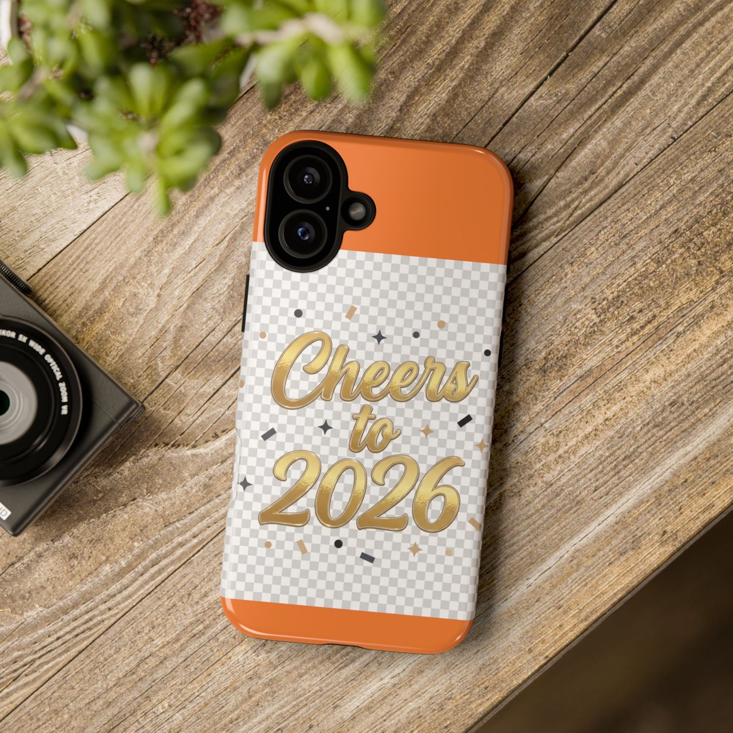 Cheers to 2026 Phone Case — New Year Celebration Protective Case
