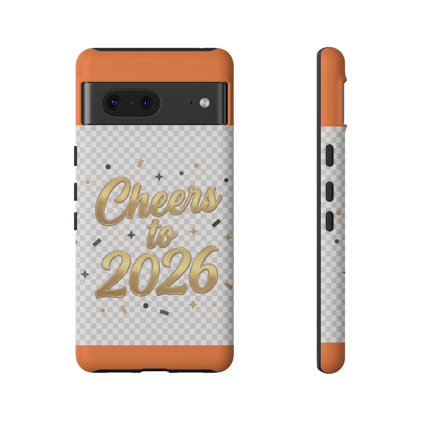 Cheers to 2026 Phone Case — New Year Celebration Protective Case