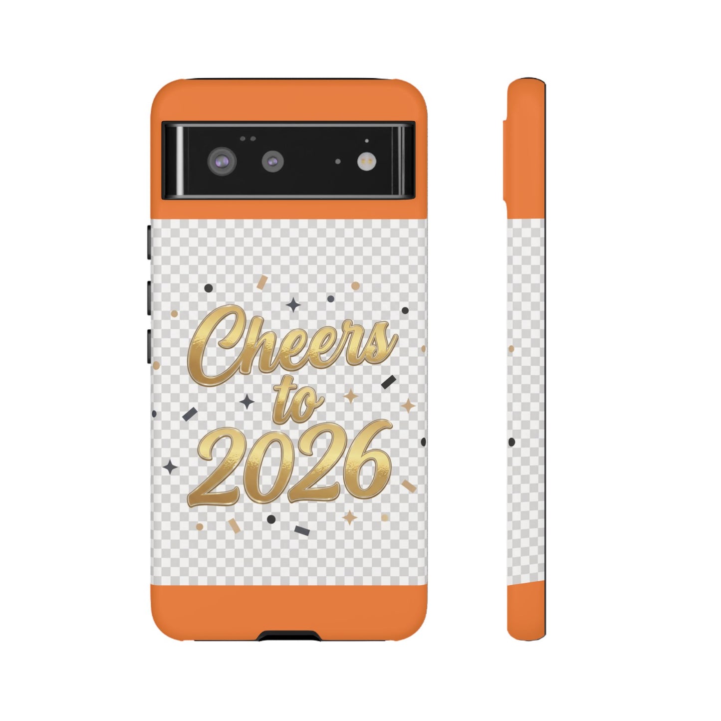 Cheers to 2026 Phone Case — New Year Celebration Protective Case