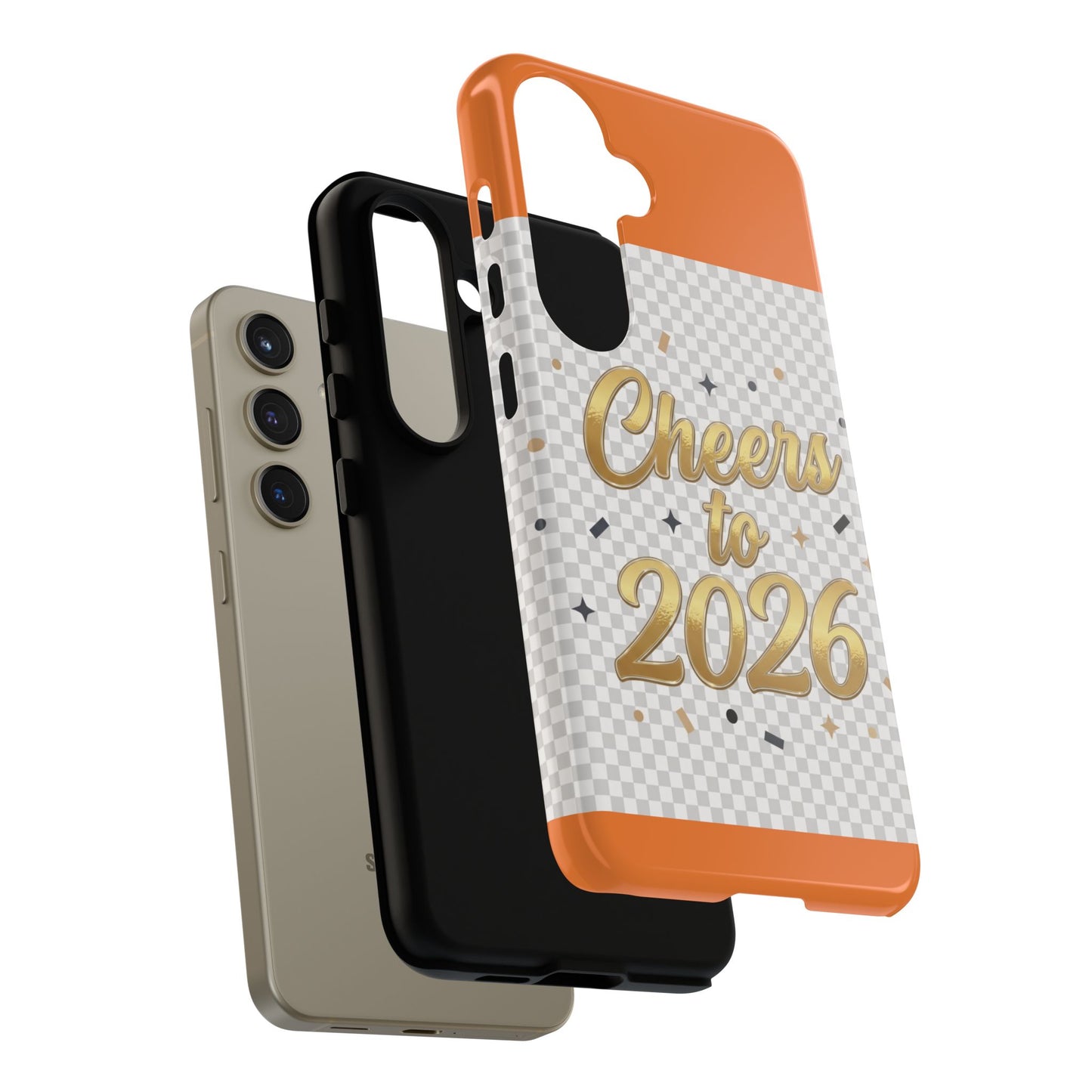 Cheers to 2026 Phone Case — New Year Celebration Protective Case