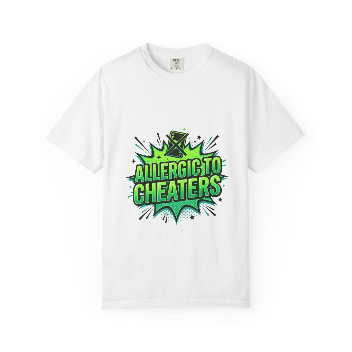 Allergic to Cheaters T-Shirt  Funny Relationship Humor Graphic Tee