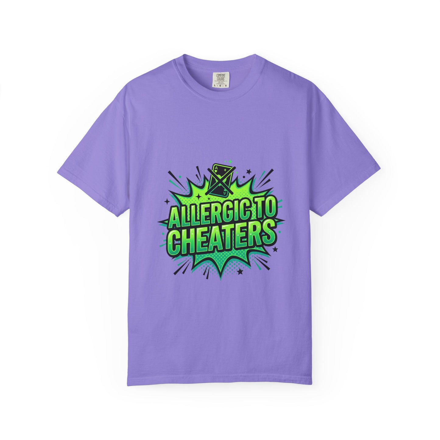 Allergic to Cheaters T-Shirt  Funny Relationship Humor Graphic Tee
