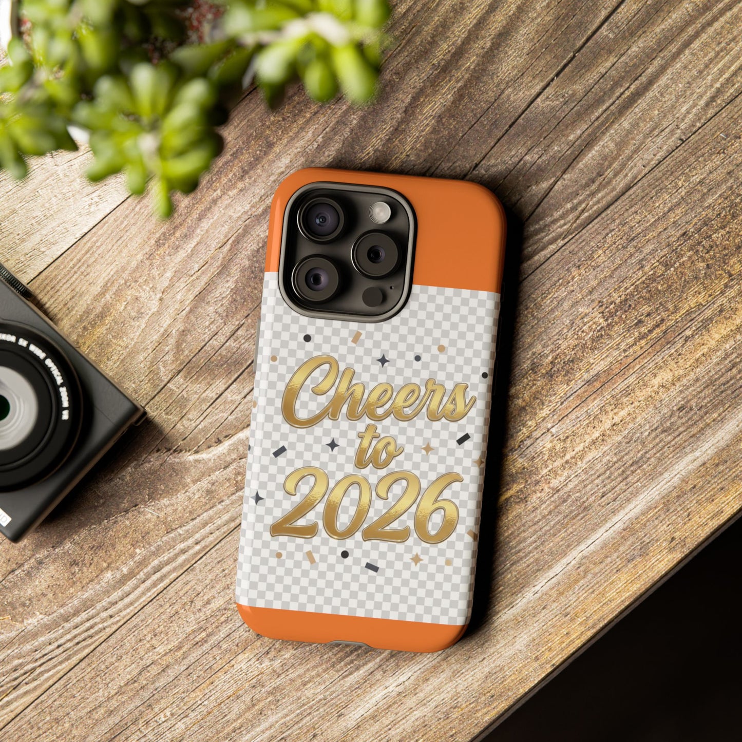 Cheers to 2026 Phone Case — New Year Celebration Protective Case
