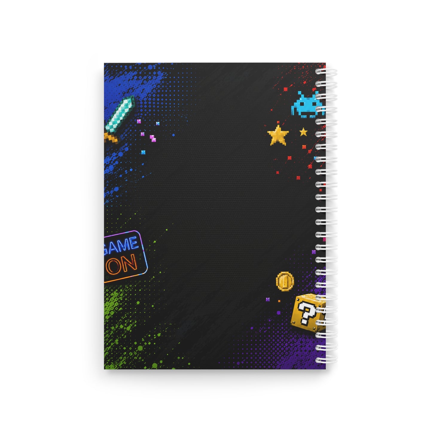 Gamer Spiral Notebook — "Ultimate Gamer Level Up" School Note Book