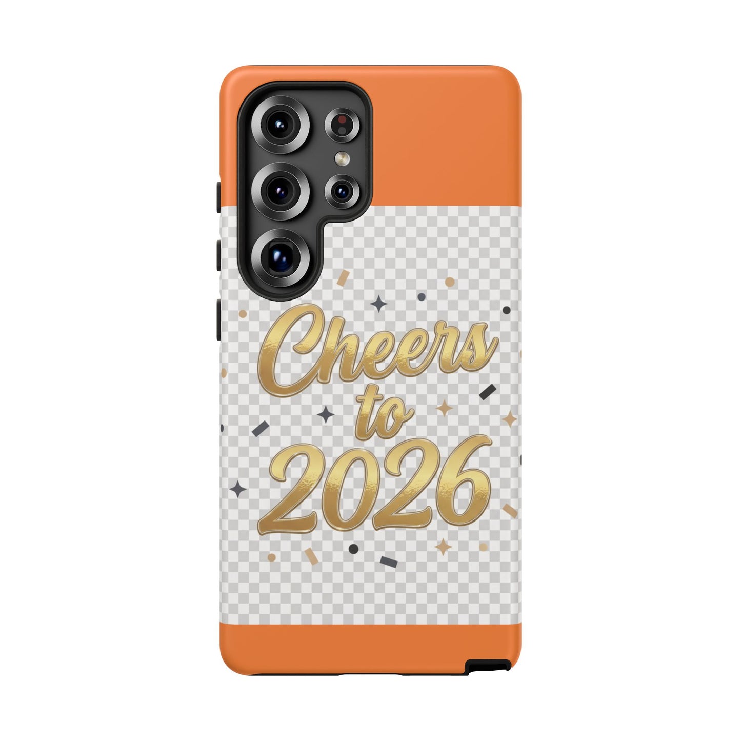 Cheers to 2026 Phone Case — New Year Celebration Protective Case