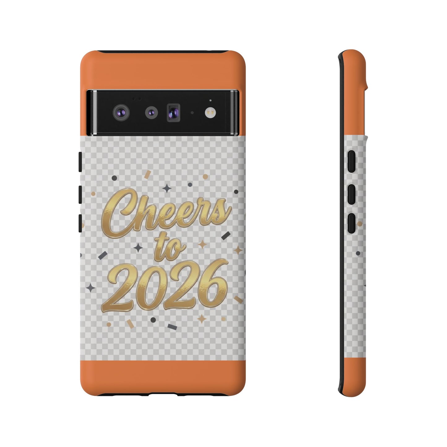 Cheers to 2026 Phone Case — New Year Celebration Protective Case