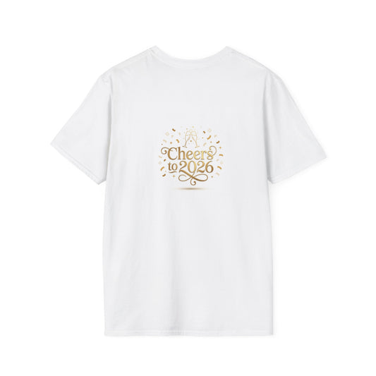 Cheers to 2026 T-Shirt — New Year Celebration Tee