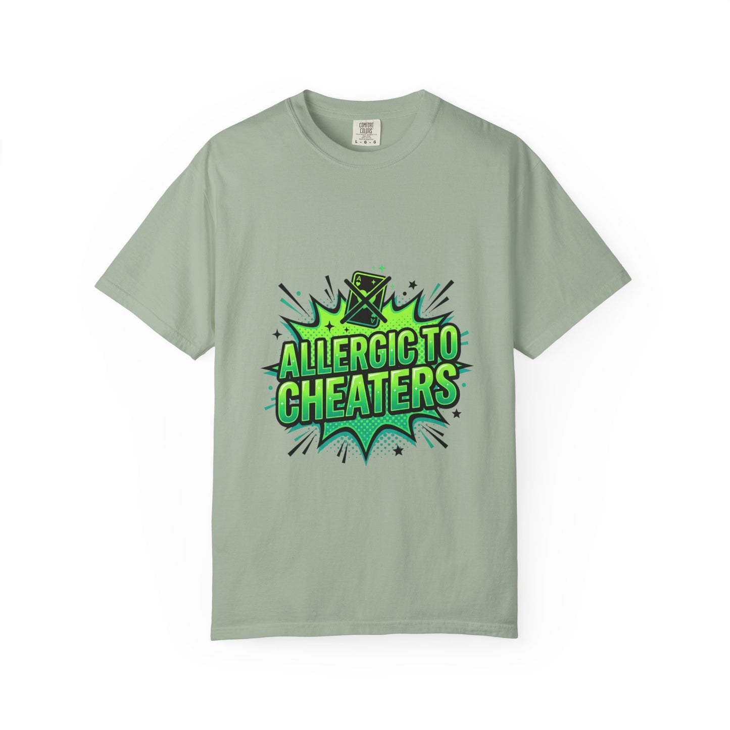 Allergic to Cheaters T-Shirt  Funny Relationship Humor Graphic Tee