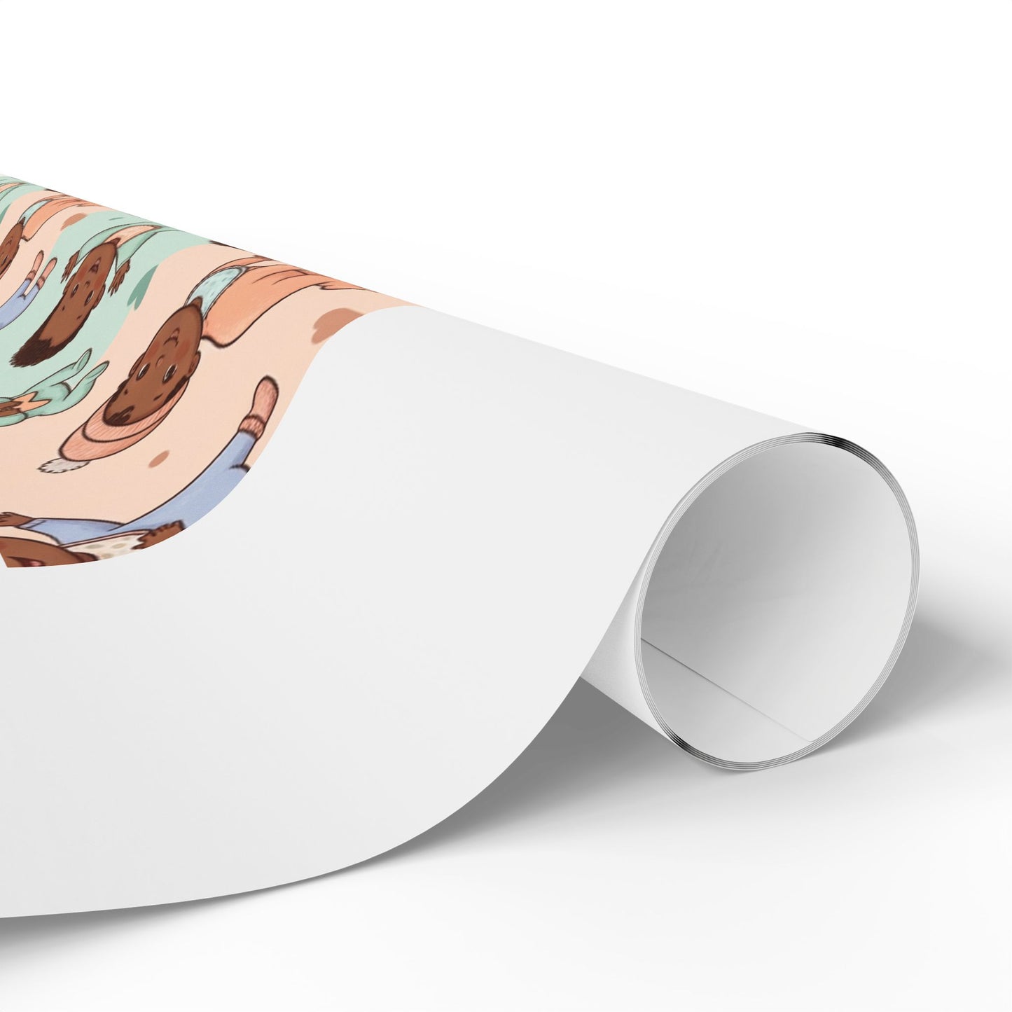 Diverse Baby Pattern Wrapping Paper — Cute Newborn Shower & Gender Neutral Gift Wrap