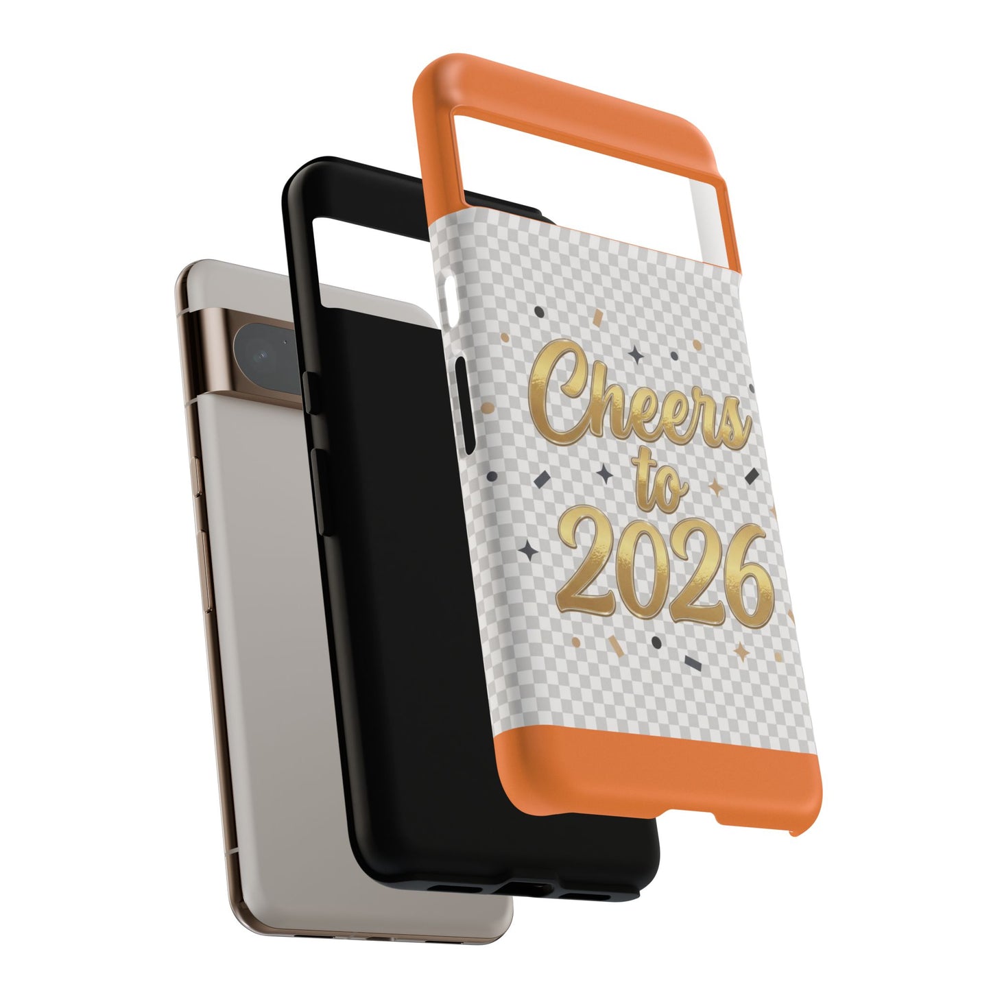 Cheers to 2026 Phone Case — New Year Celebration Protective Case