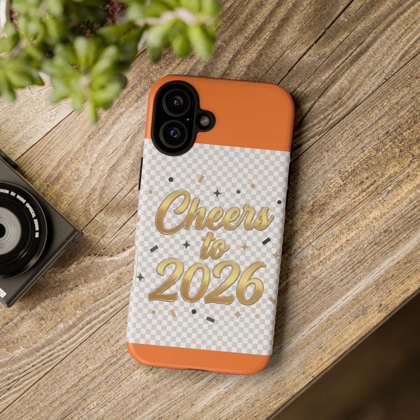 Cheers to 2026 Phone Case — New Year Celebration Protective Case