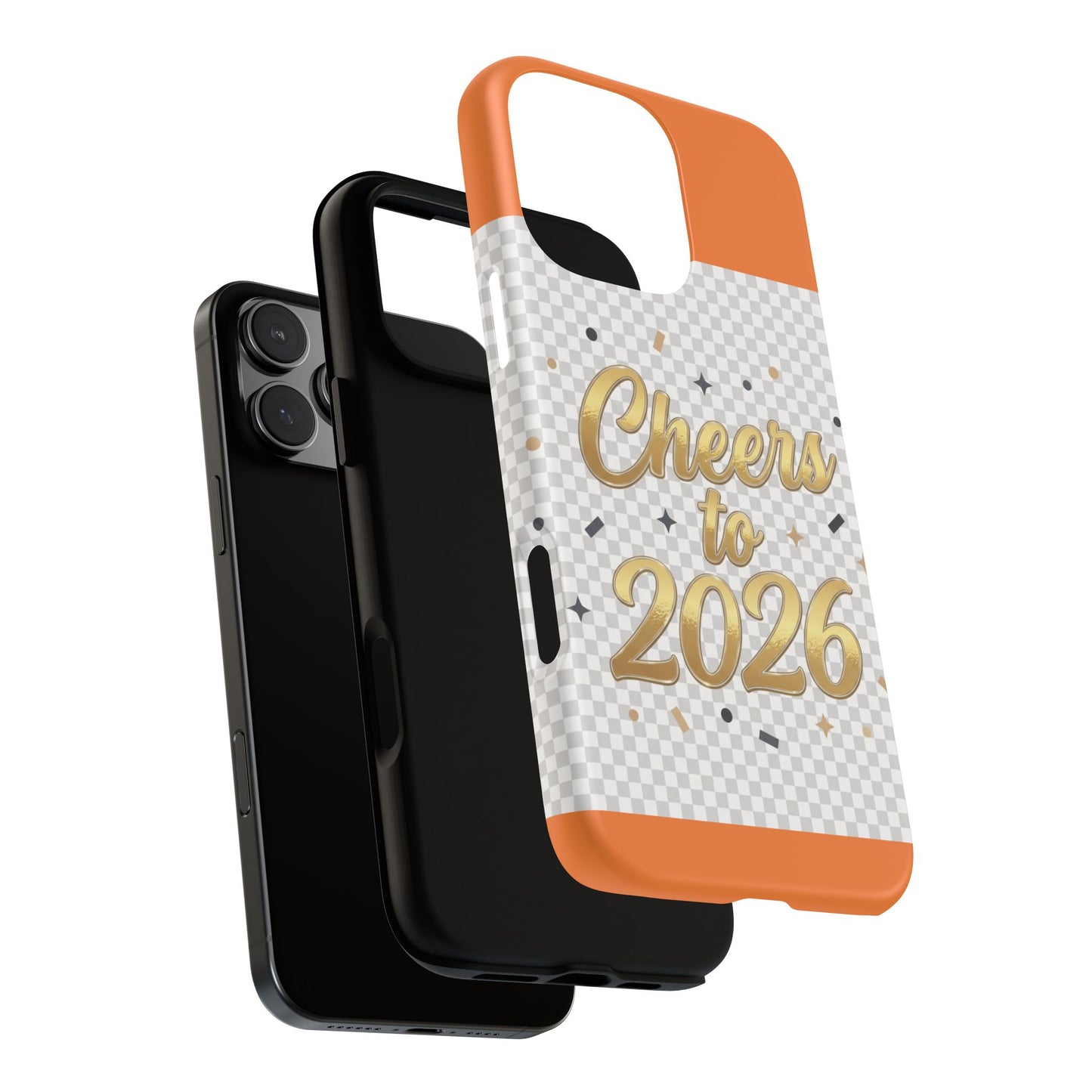 Cheers to 2026 Phone Case — New Year Celebration Protective Case