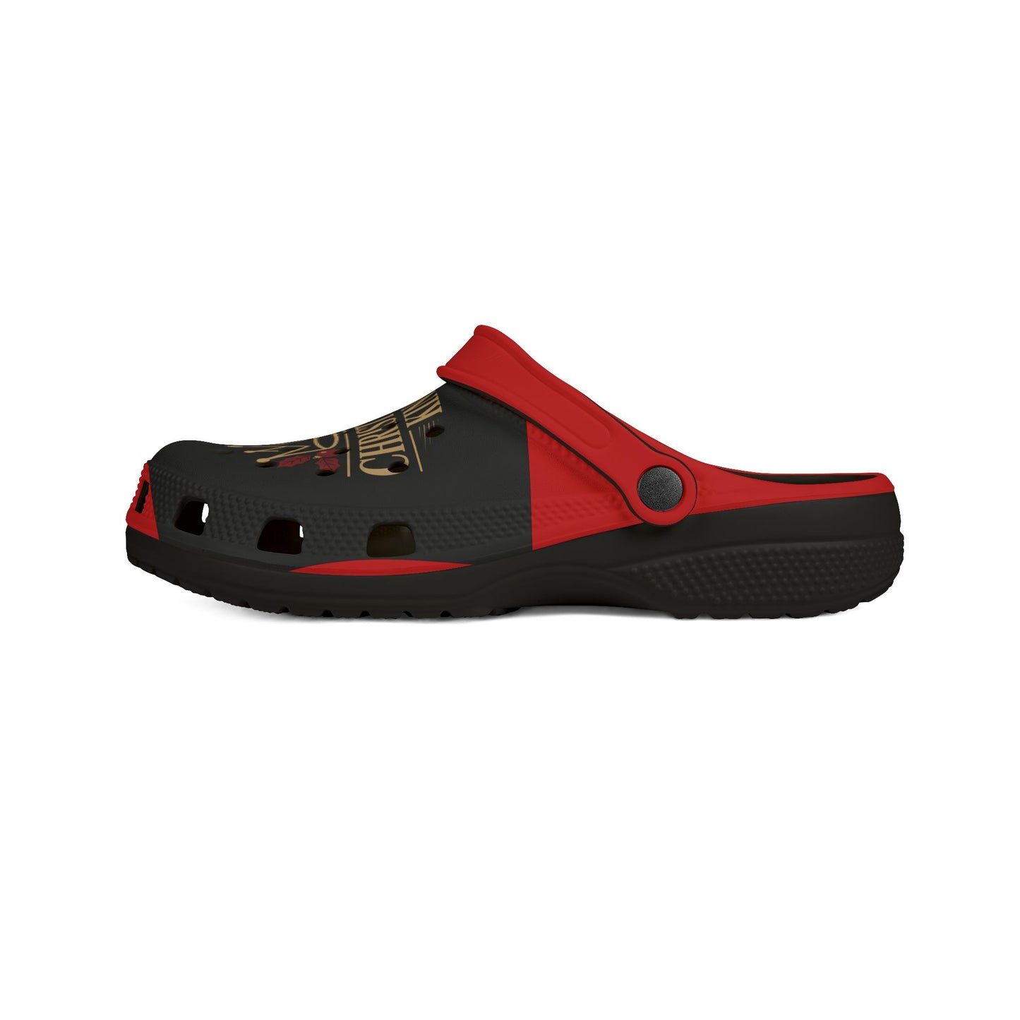 Christmas King Clogs – Holiday EVA Foam Slip-On Shoes