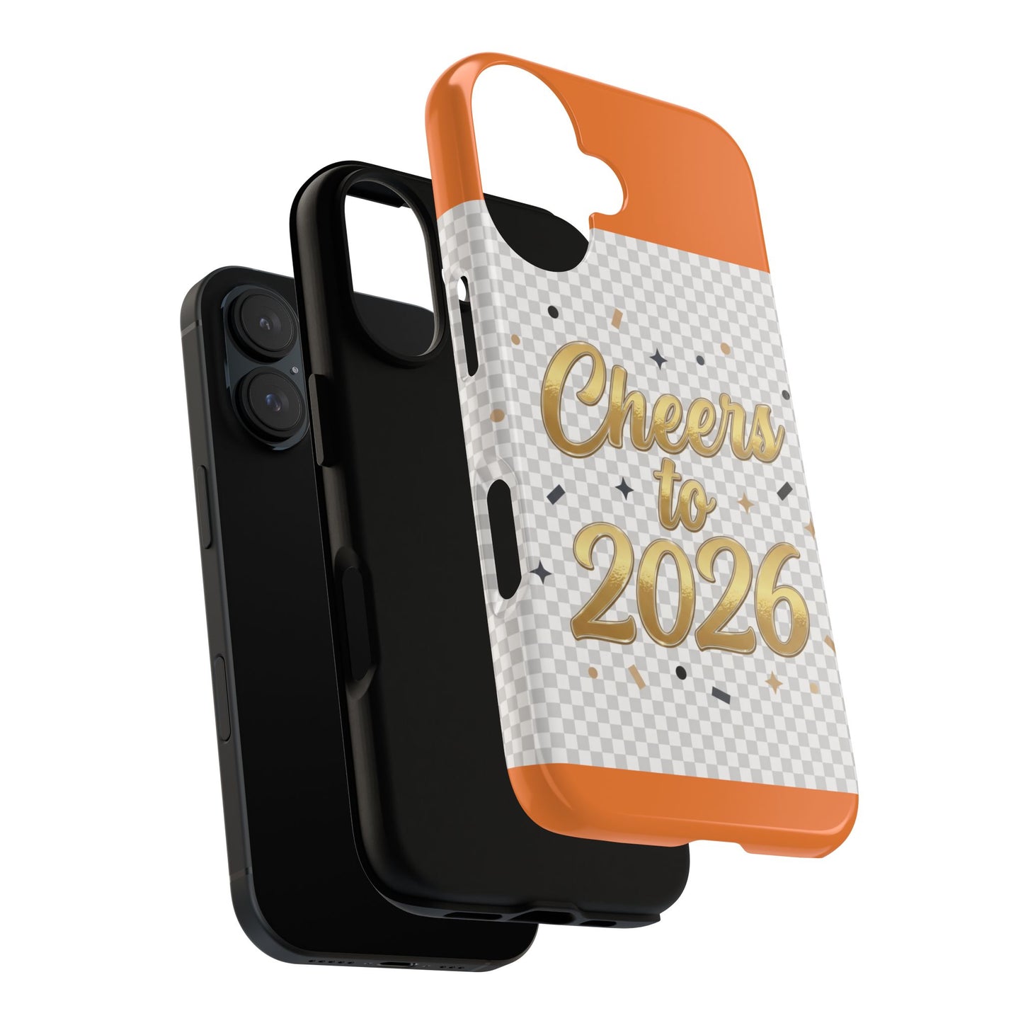 Cheers to 2026 Phone Case — New Year Celebration Protective Case