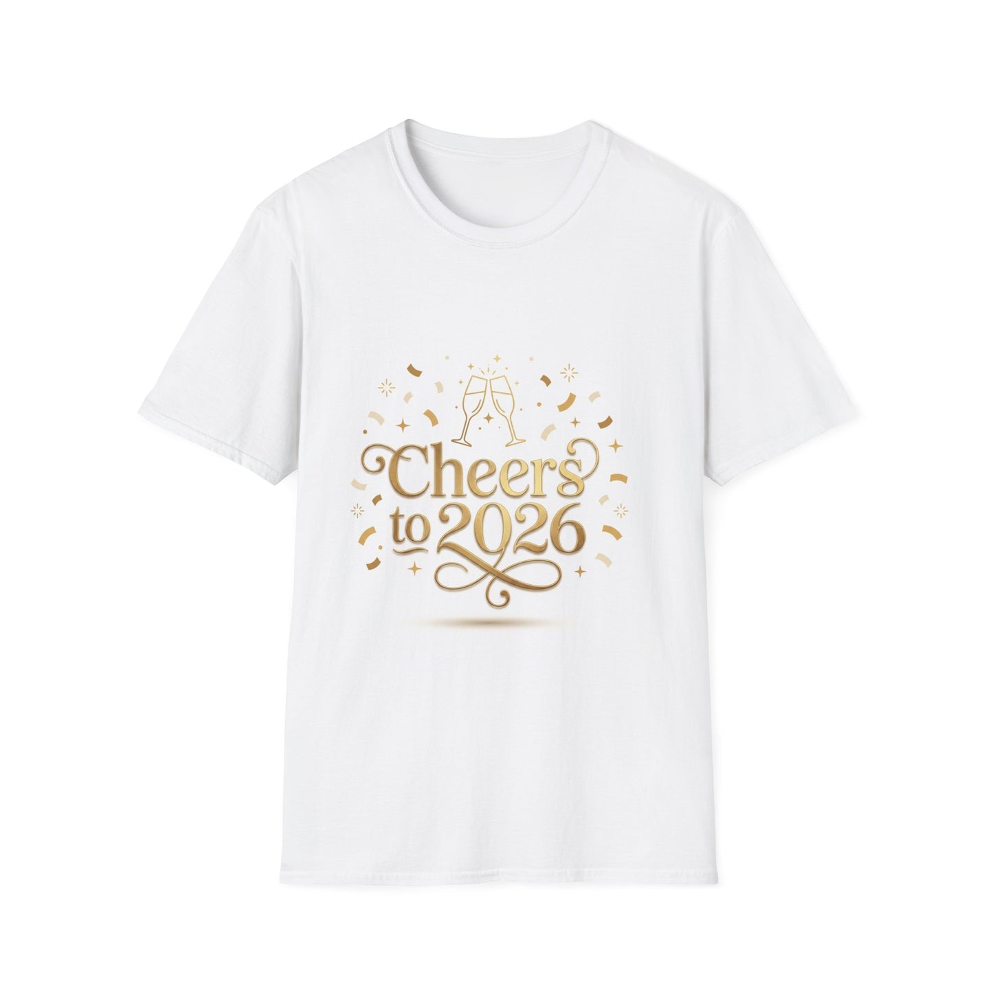 Cheers to 2026 T-Shirt — New Year Celebration Tee