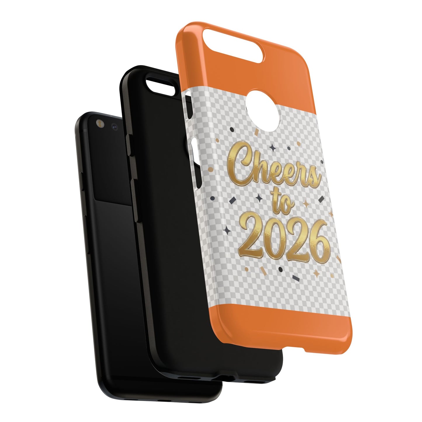 Cheers to 2026 Phone Case — New Year Celebration Protective Case