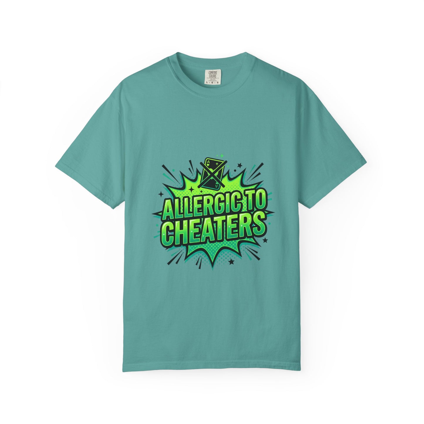Allergic to Cheaters T-Shirt  Funny Relationship Humor Graphic Tee