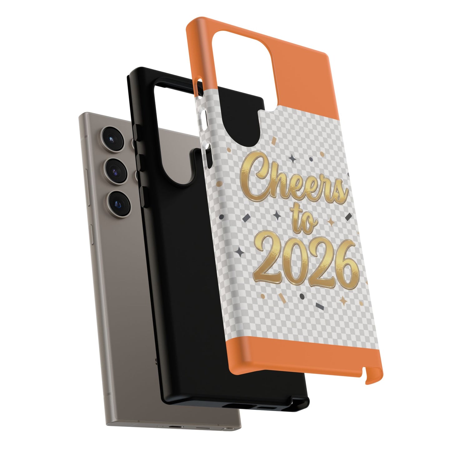 Cheers to 2026 Phone Case — New Year Celebration Protective Case