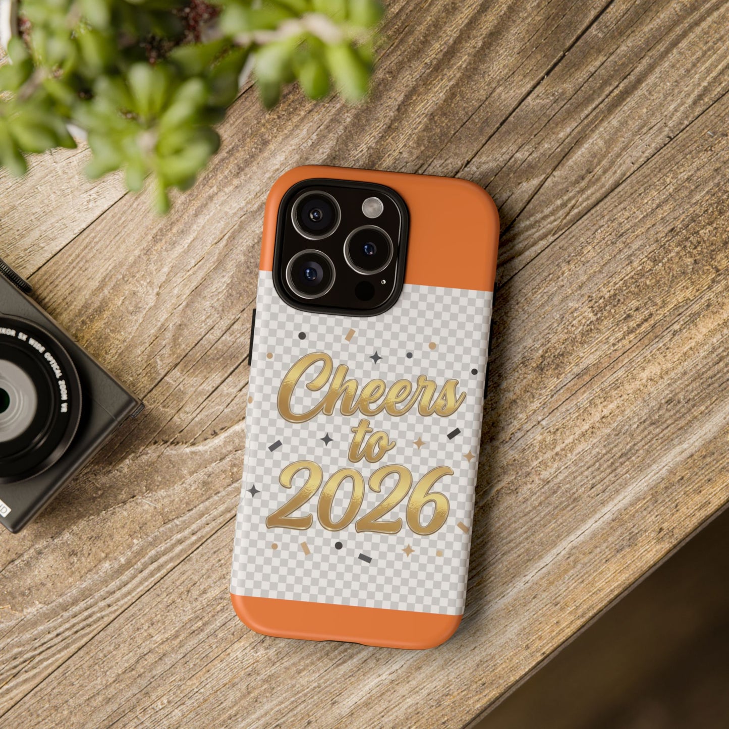 Cheers to 2026 Phone Case — New Year Celebration Protective Case