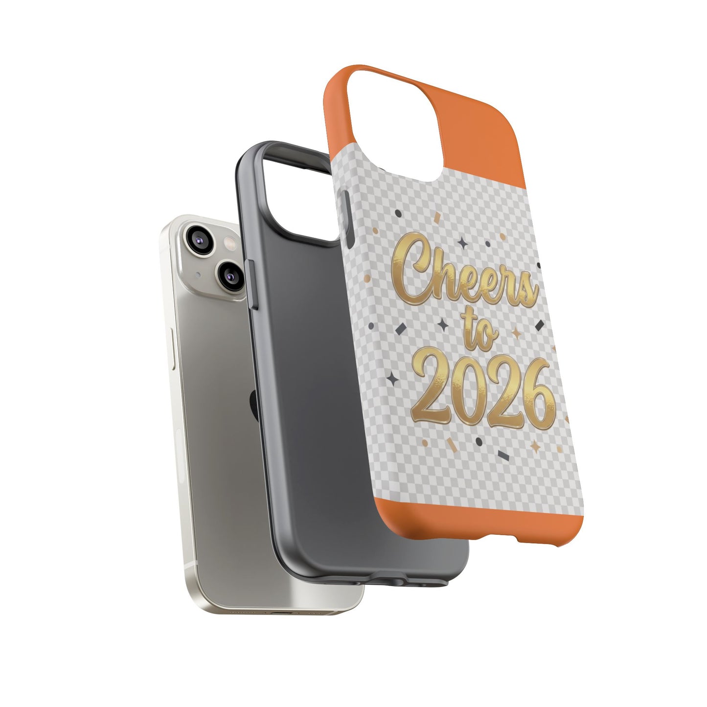 Cheers to 2026 Phone Case — New Year Celebration Protective Case