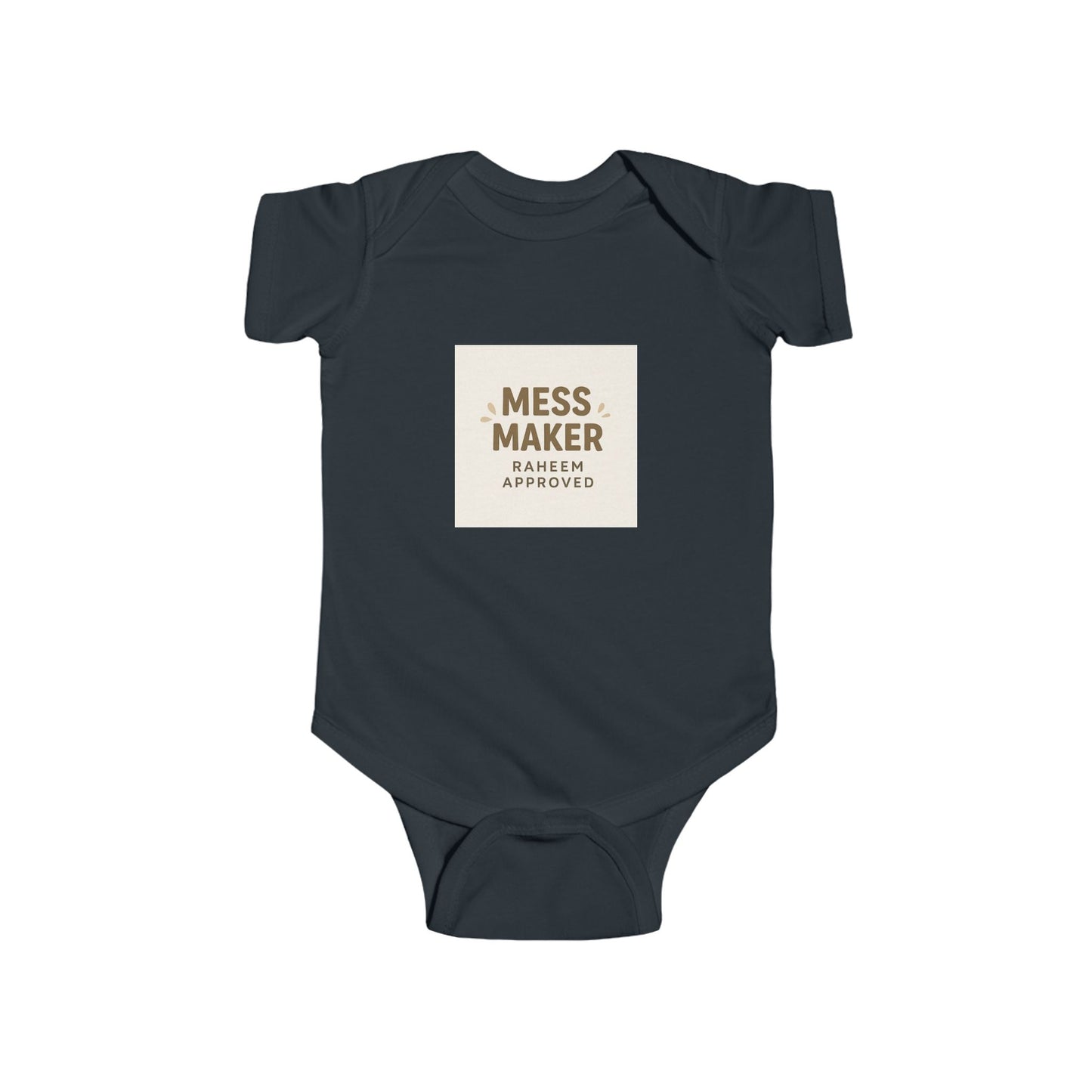 Mess Maker Infant Bodysuit – "Raisin Approved" Baby Onesie