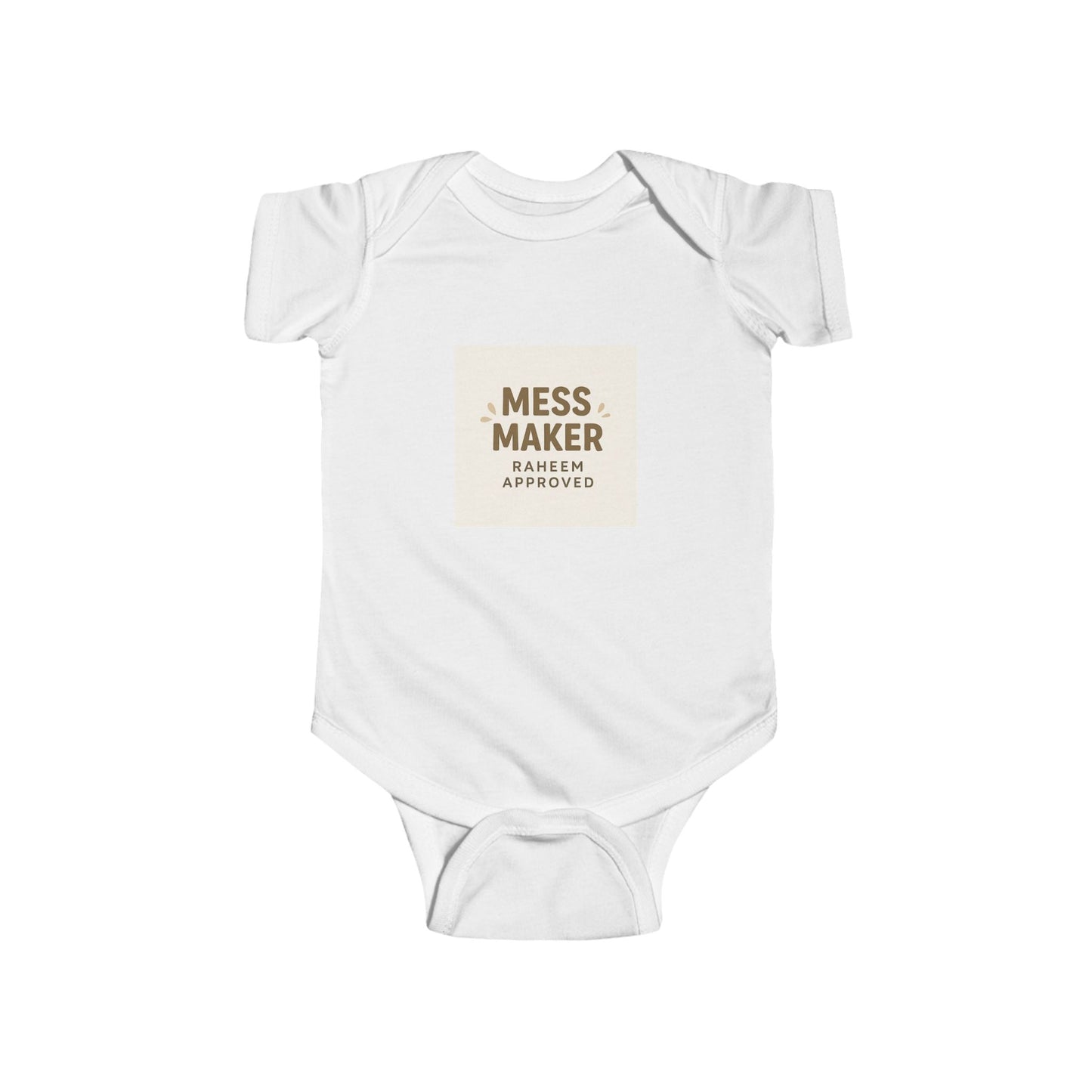 Mess Maker Infant Bodysuit – "Raisin Approved" Baby Onesie