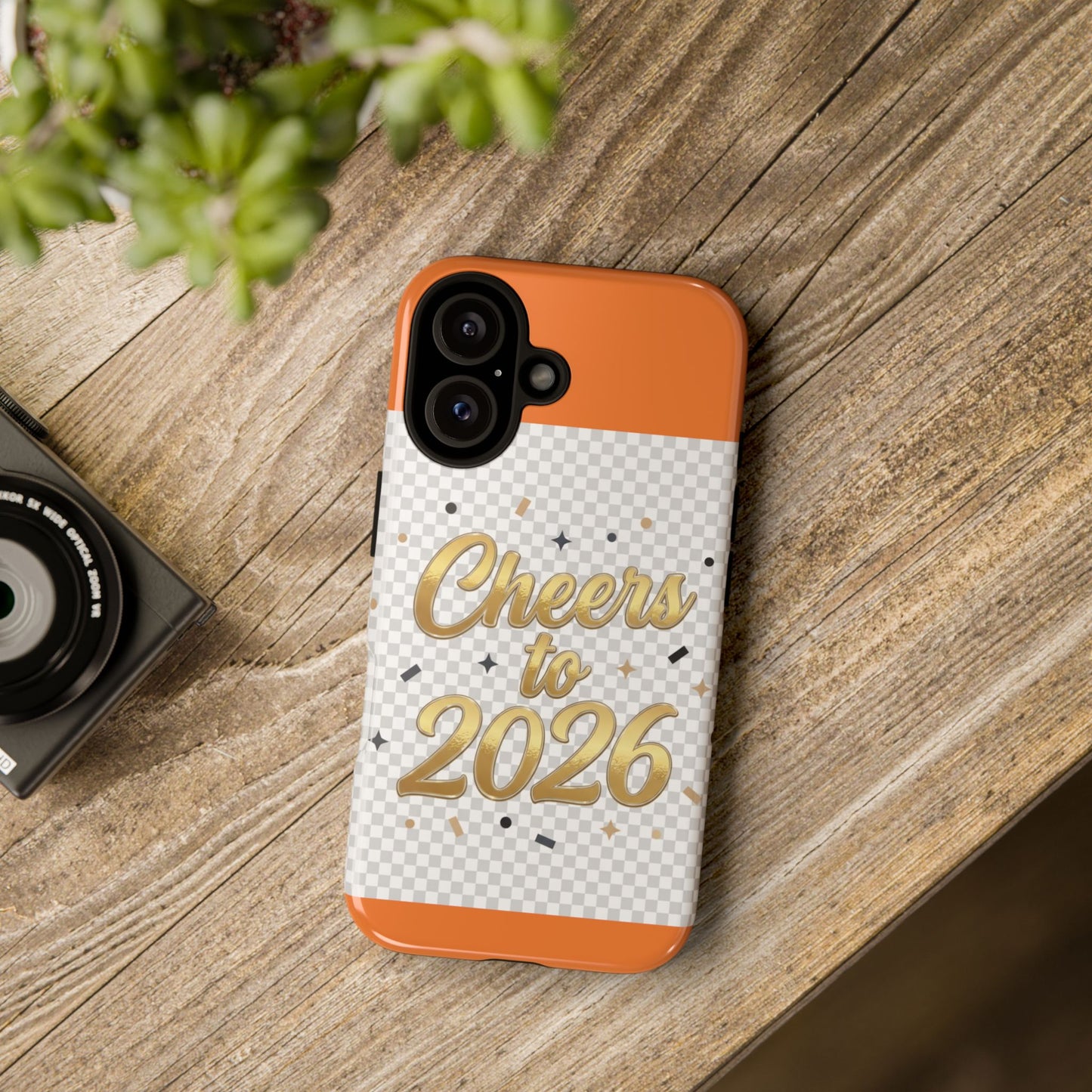 Cheers to 2026 Phone Case — New Year Celebration Protective Case