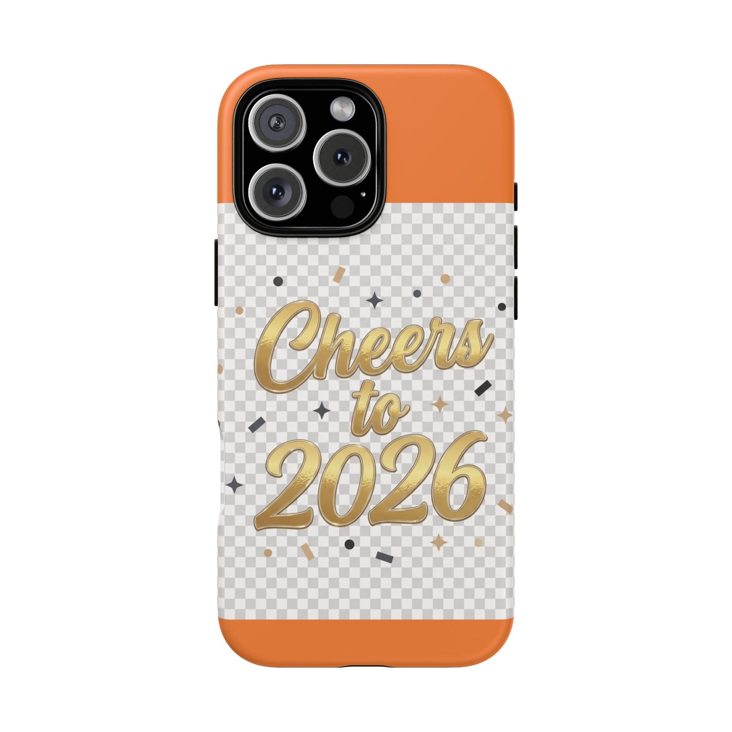 Cheers to 2026 Phone Case — New Year Celebration Protective Case