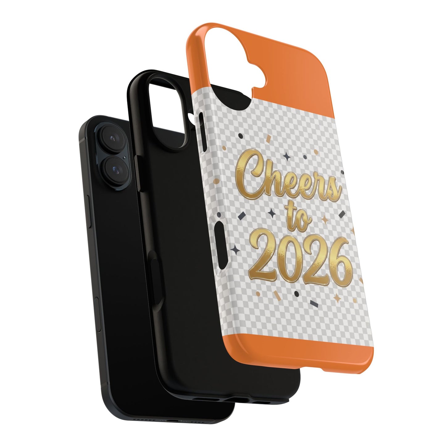 Cheers to 2026 Phone Case — New Year Celebration Protective Case