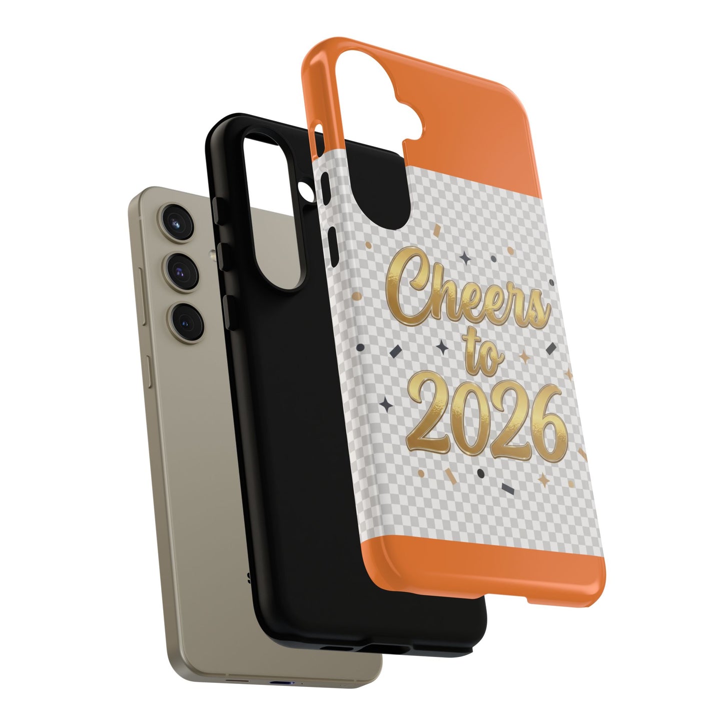 Cheers to 2026 Phone Case — New Year Celebration Protective Case