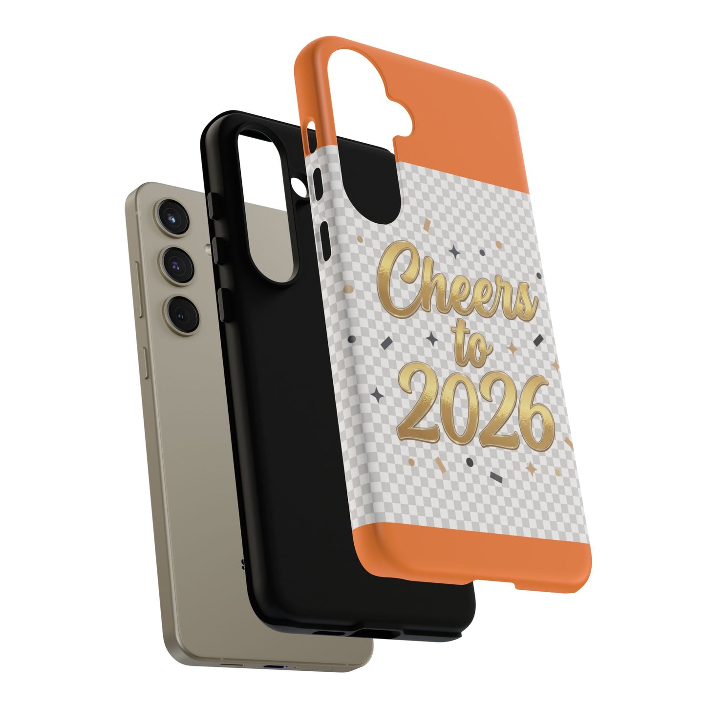 Cheers to 2026 Phone Case — New Year Celebration Protective Case