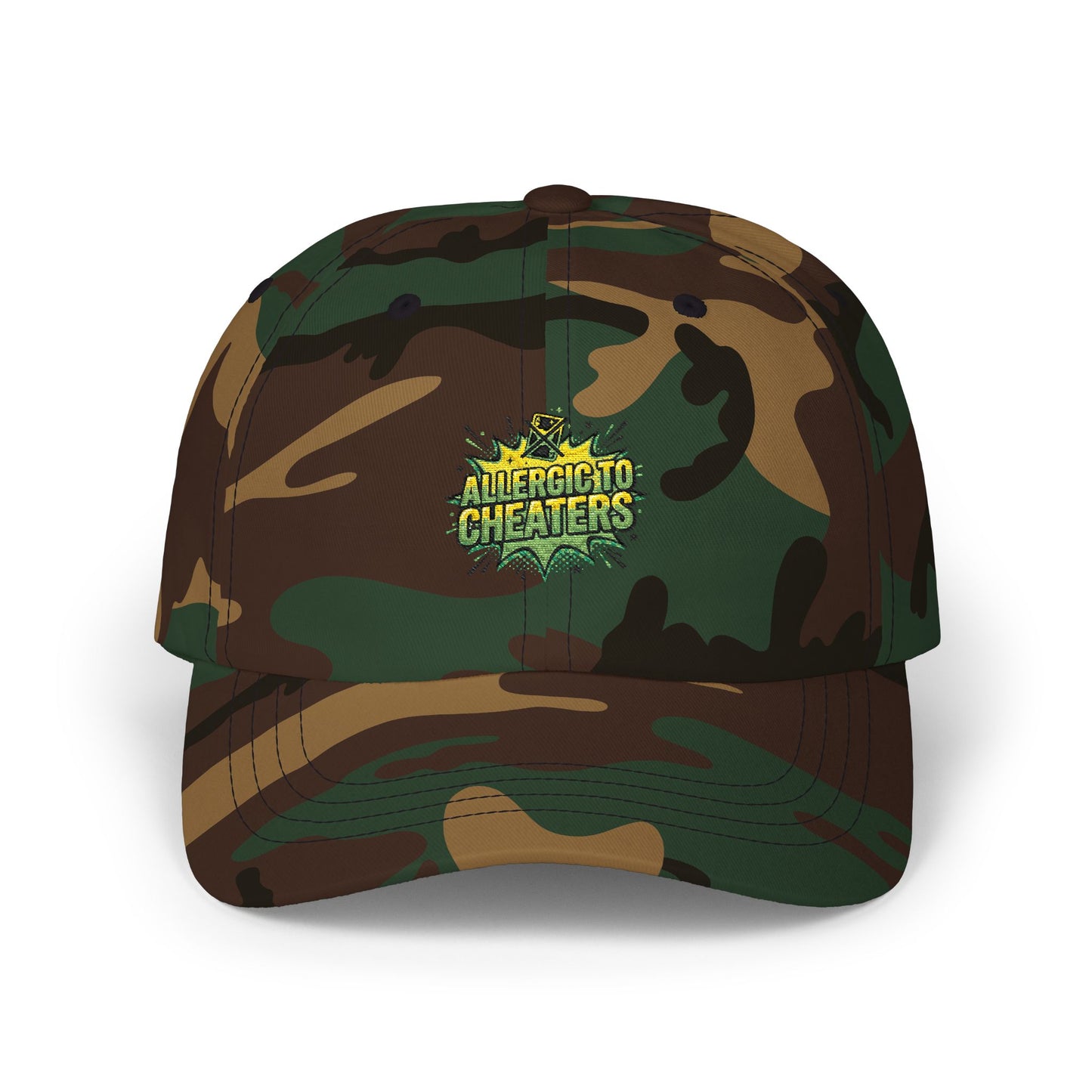 Dad Cap — "Suburban Gutter" Comic Logo Baseball Hat