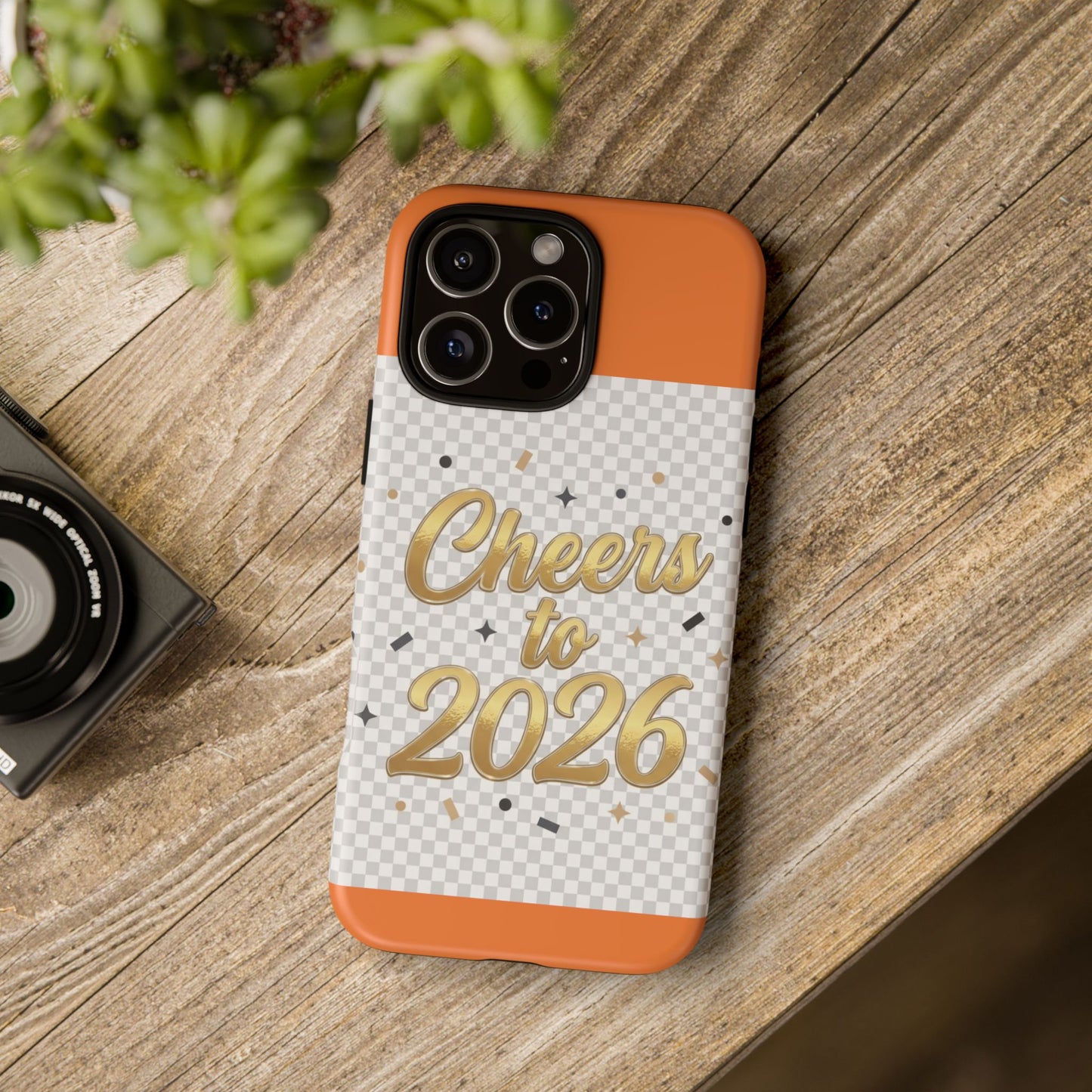 Cheers to 2026 Phone Case — New Year Celebration Protective Case