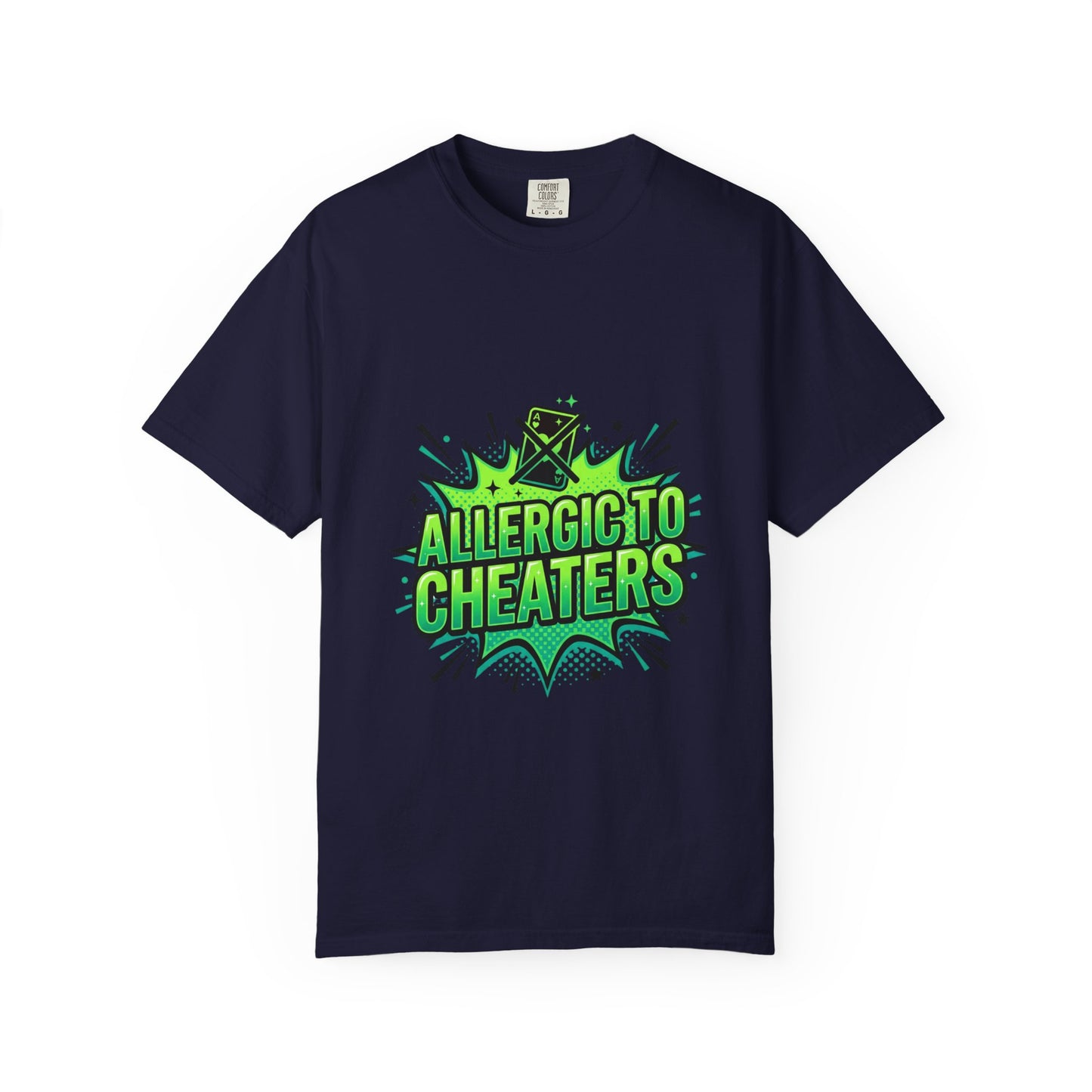 Allergic to Cheaters T-Shirt  Funny Relationship Humor Graphic Tee