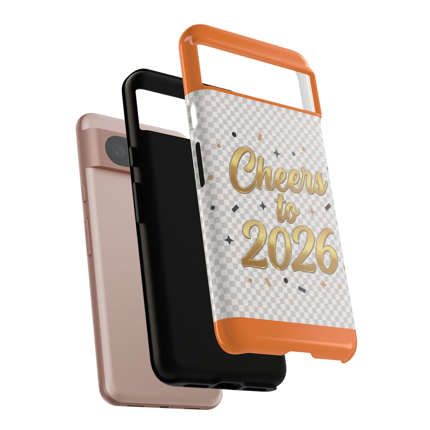Cheers to 2026 Phone Case — New Year Celebration Protective Case