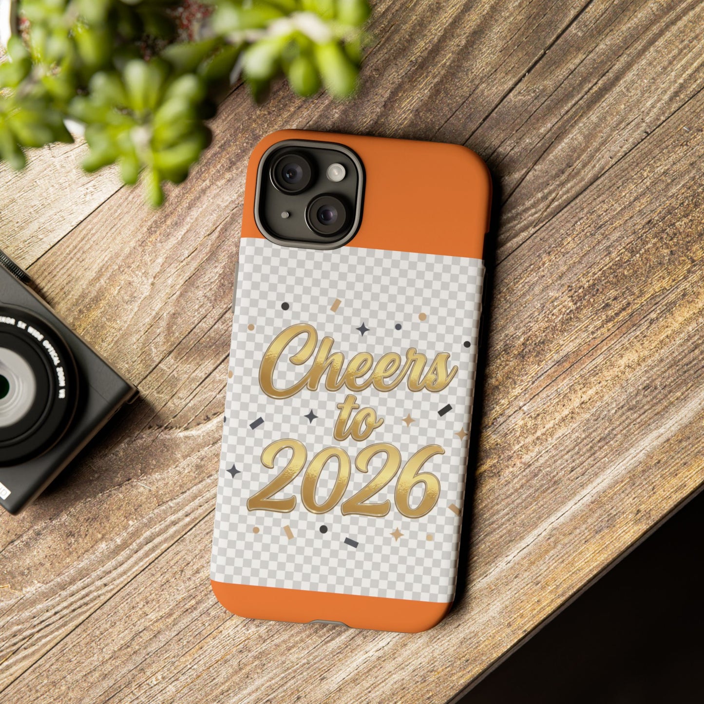 Cheers to 2026 Phone Case — New Year Celebration Protective Case