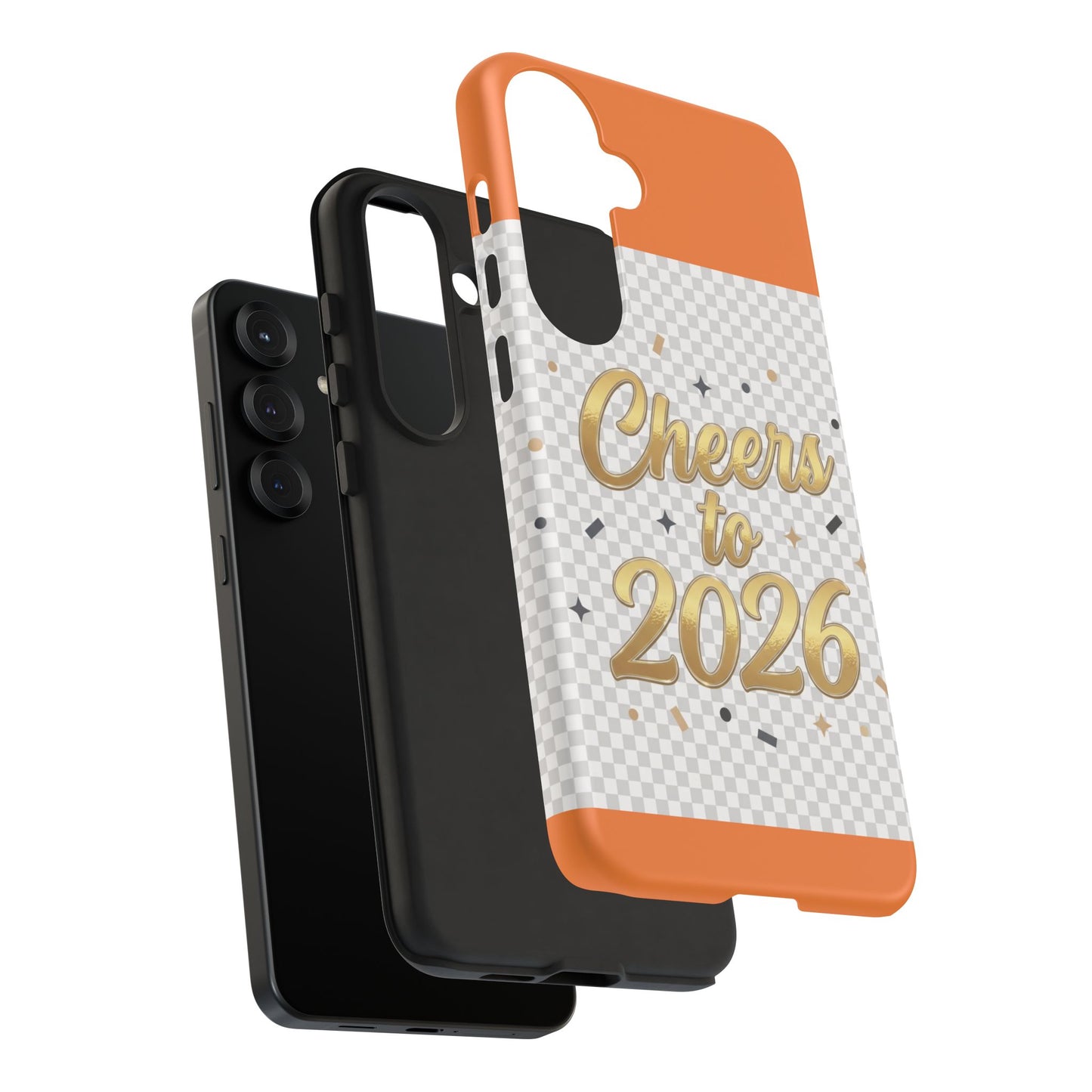 Cheers to 2026 Phone Case — New Year Celebration Protective Case