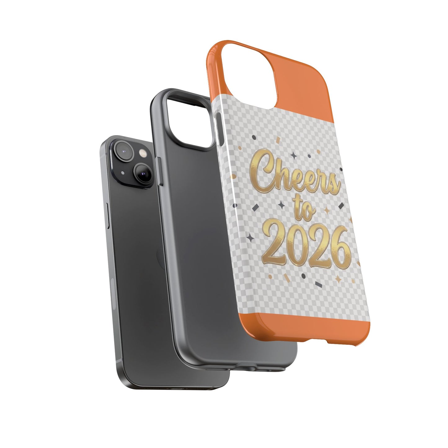 Cheers to 2026 Phone Case — New Year Celebration Protective Case