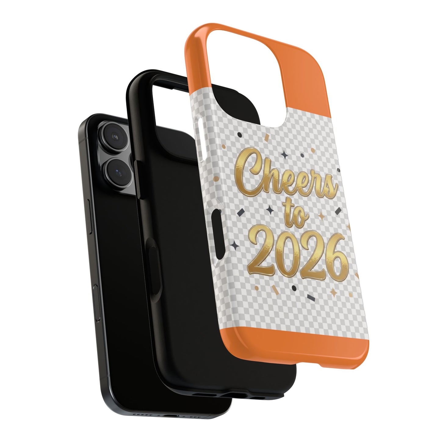 Cheers to 2026 Phone Case — New Year Celebration Protective Case