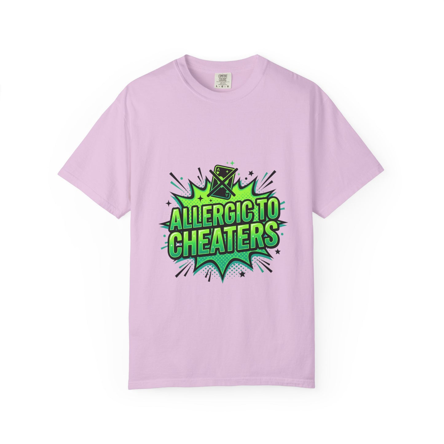 Allergic to Cheaters T-Shirt  Funny Relationship Humor Graphic Tee