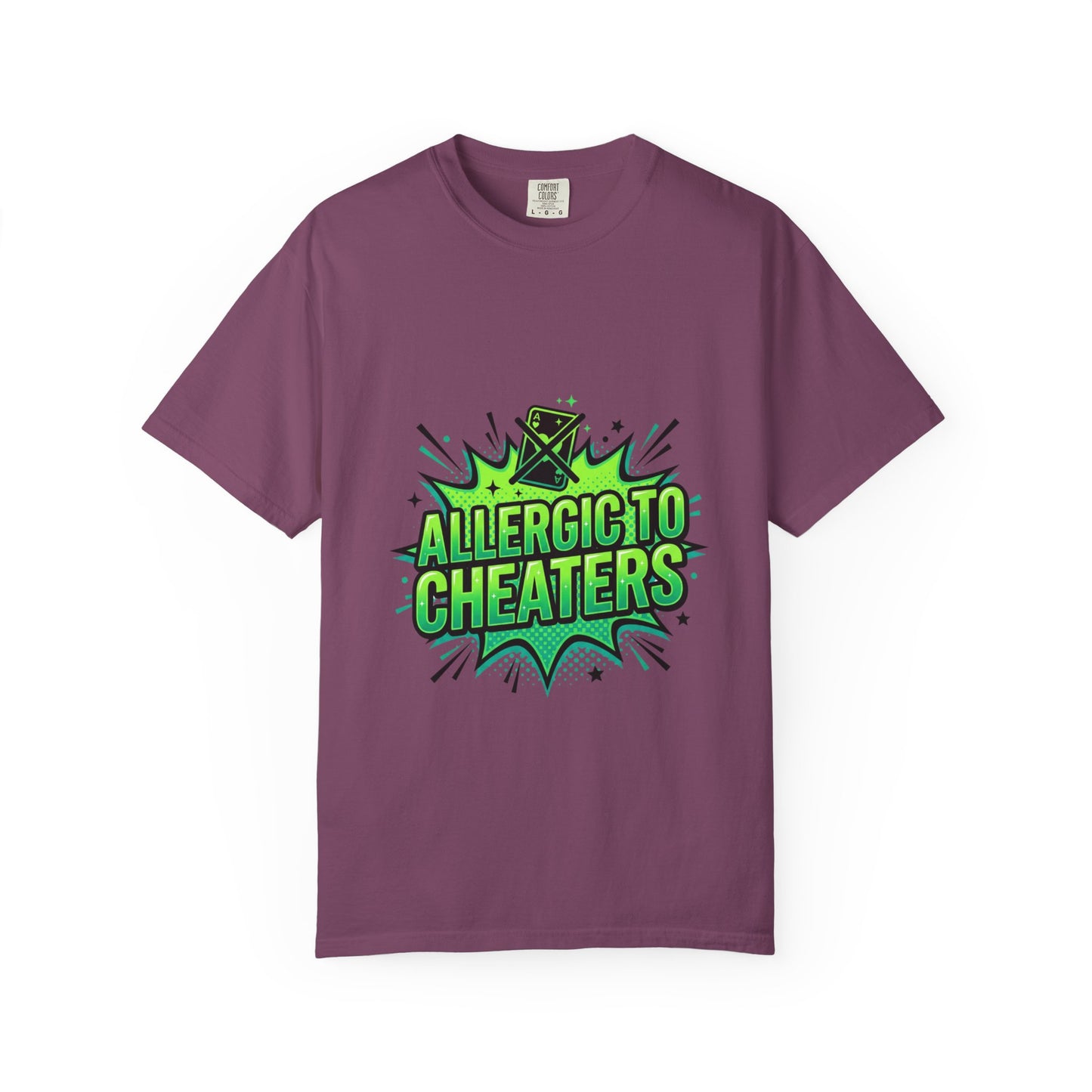 Allergic to Cheaters T-Shirt  Funny Relationship Humor Graphic Tee