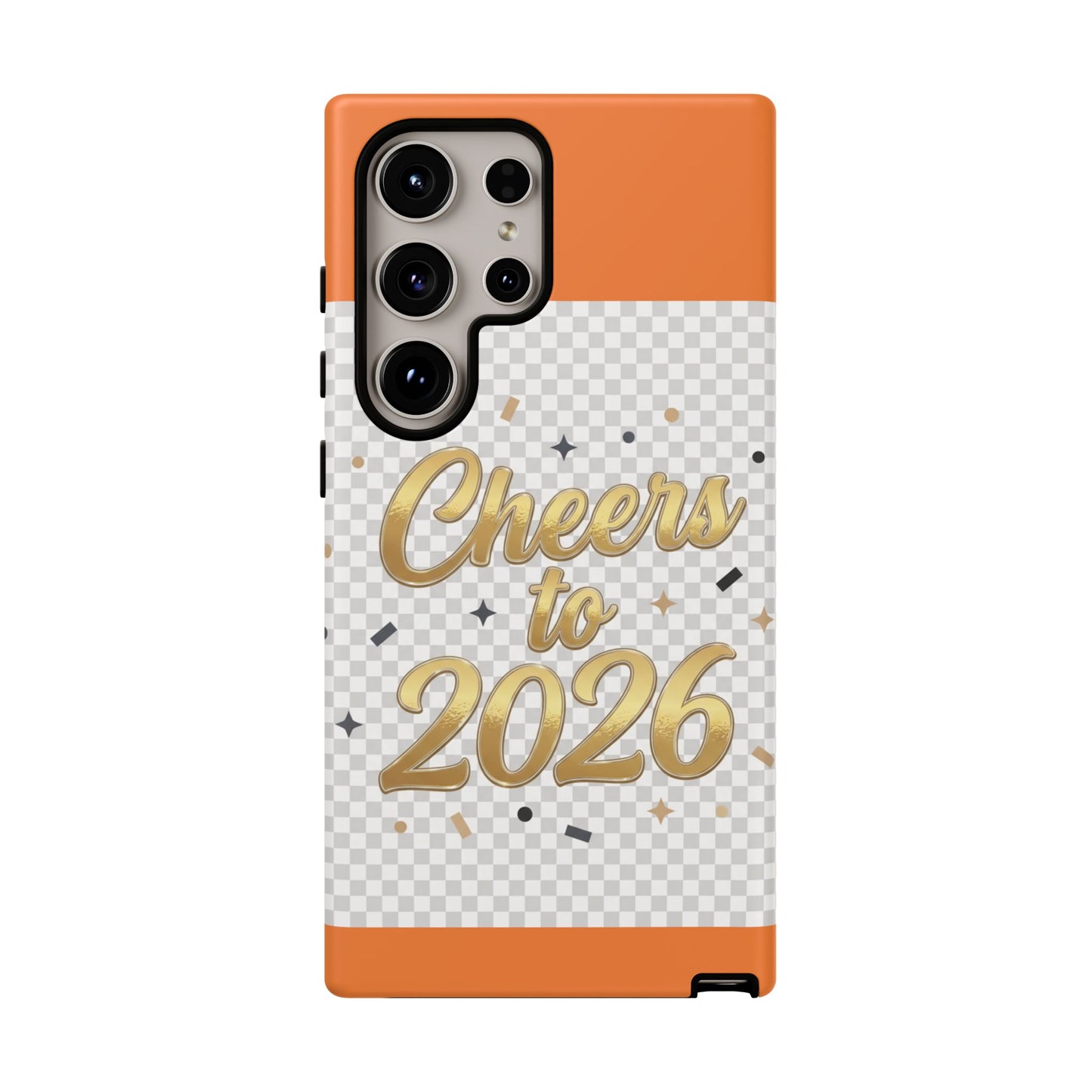 Cheers to 2026 Phone Case — New Year Celebration Protective Case