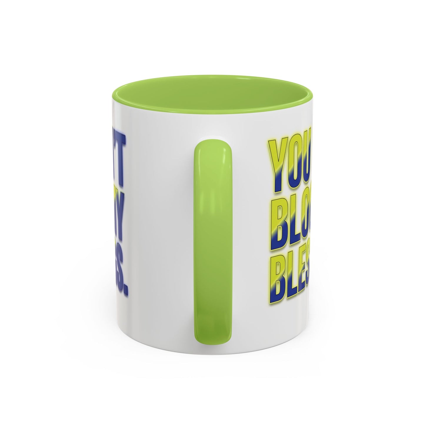 You Can't Block My Blessings Coffee Mug (Accent 11/15oz)