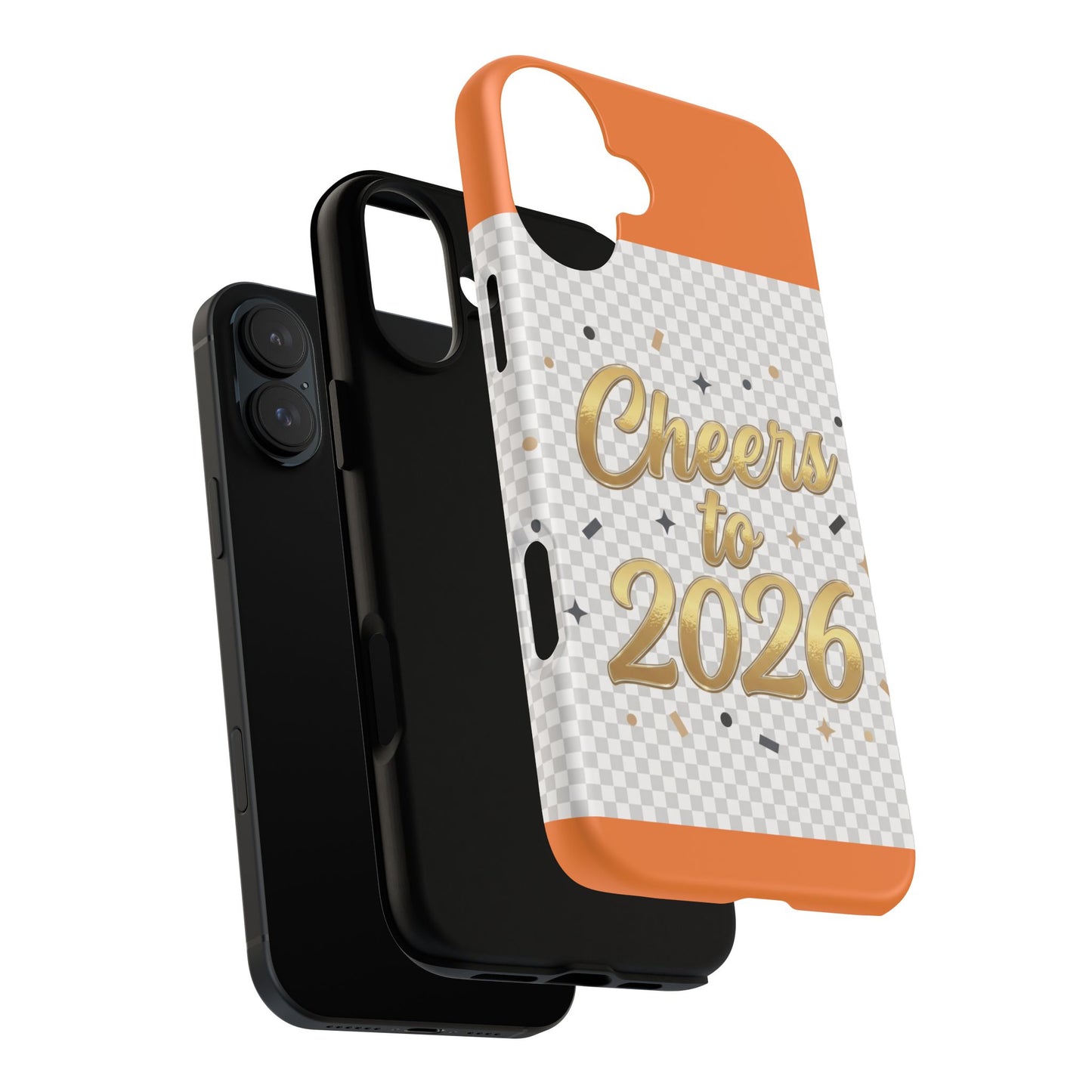 Cheers to 2026 Phone Case — New Year Celebration Protective Case