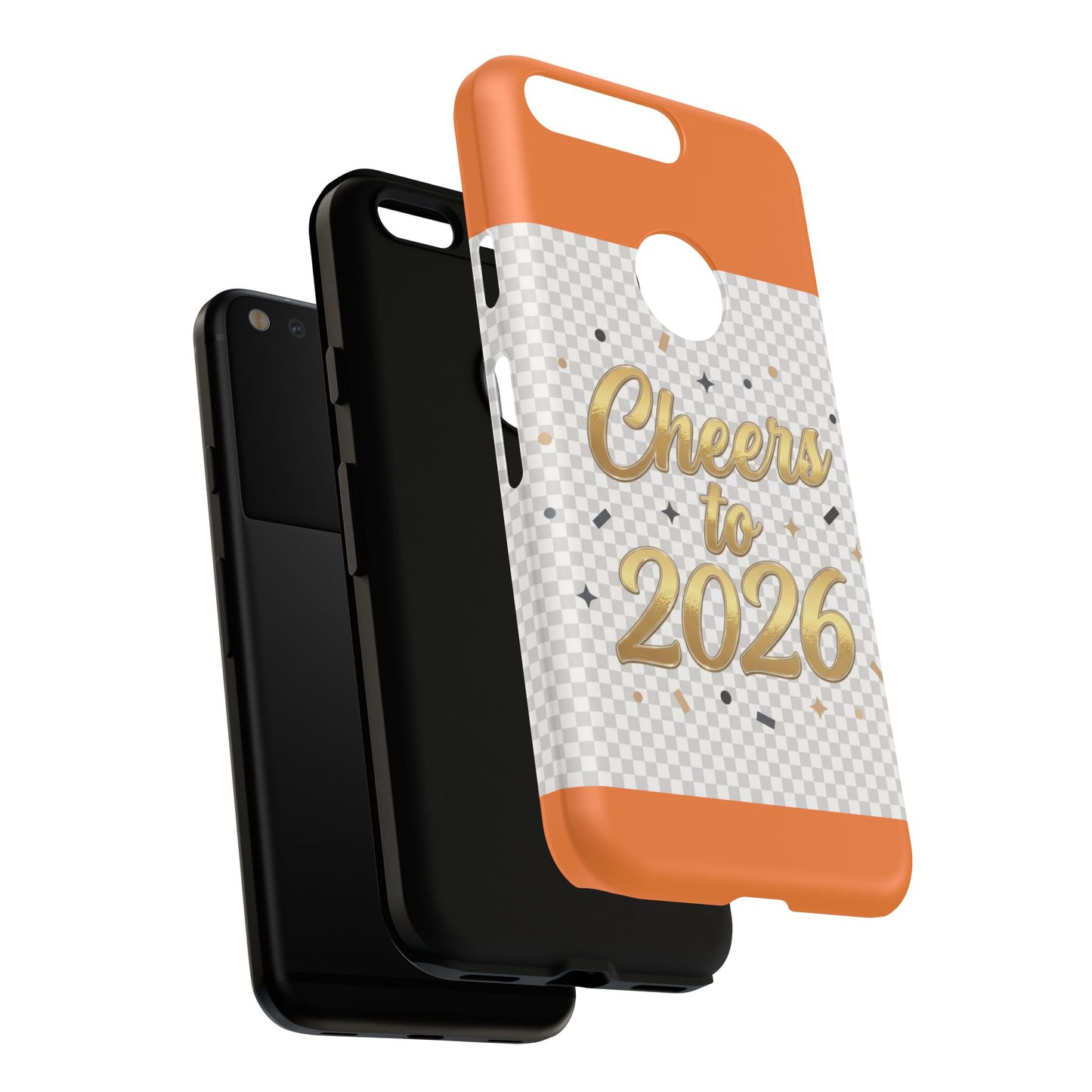 Cheers to 2026 Phone Case — New Year Celebration Protective Case