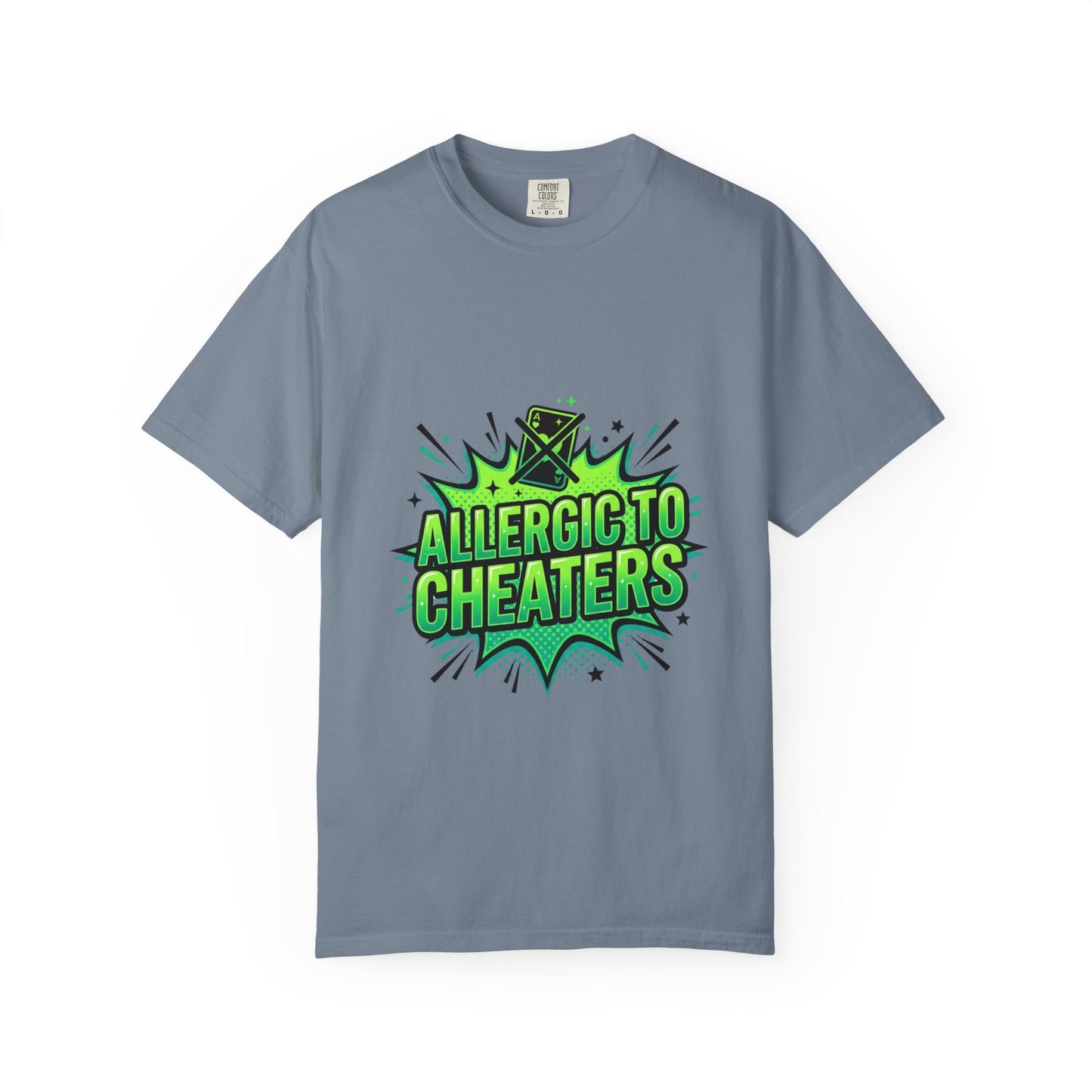 Allergic to Cheaters T-Shirt  Funny Relationship Humor Graphic Tee